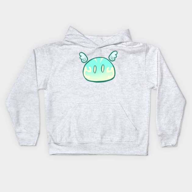 Anemo Slime Kids Hoodie by LadyTsundere